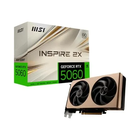 VGA MSI GeForce RTX 5060 INSPIRE 2X OC 8GB GDDR7
