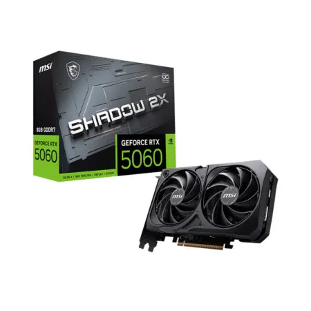 VGA MSI GeForce RTX 5060 SHADOW 2X OC 8GB GDDR7