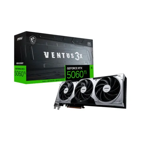 VGA MSI GeForce RTX 5060 Ti VENTUS 3X OC 8GB GDDR7