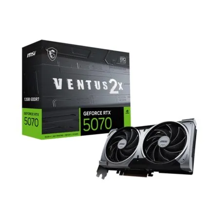 VGA MSI GeForce RTX 5070 VENTUS 2X OC 12GB GDDR7