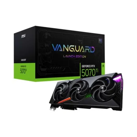 VGA MSI GeForce RTX 5070 Ti VANGUARD SOC LAUNCH EDITION 16GB GDDR7