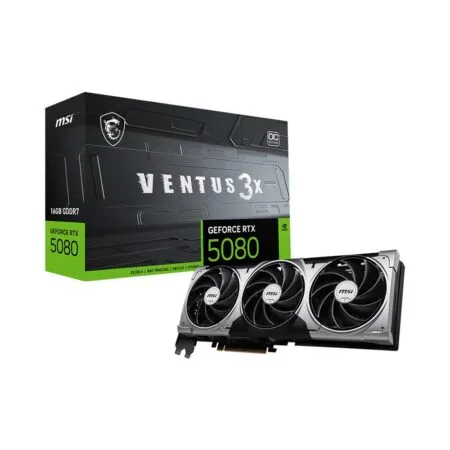 VGA MSI GeForce RTX 5080 VENTUS 3X OC 16GB GDDR7