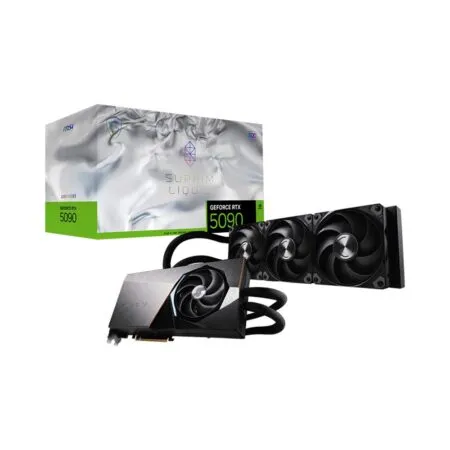 VGA MSI GeForce RTX 5090 SUPRIM LIQUID SOC 32GB GDDR7
