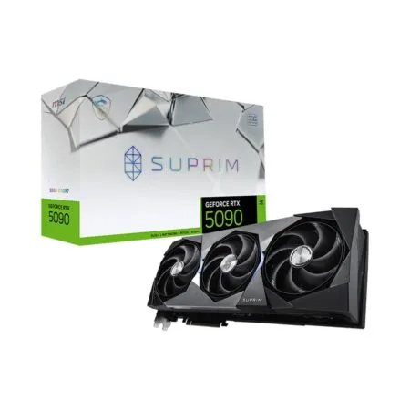 VGA MSI GeForce RTX 5090 SUPRIM SOC 32GB GDDR7