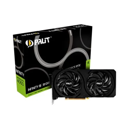 VGA Palit GeForce RTX 4060 8GB GDDR6 Infinity 2 NE64060019P1-1070L