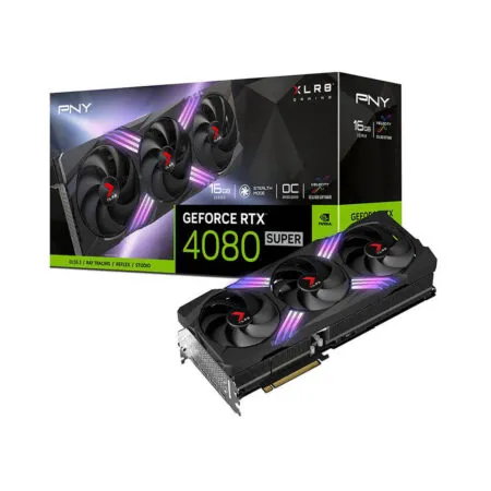 VGA PNY GeForce RTX 4080 SUPER 16GB OC ARGB TF VERTO VCG4080S16TFXXPB1-O