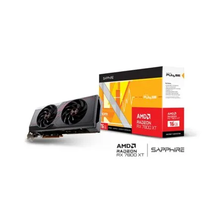 VGA Sapphire Radeon PULSE RX 7800 XT Gaming 16G GDDR6 SAPPHIRE-PULSE-RX-7800-XT-GAMING-16G