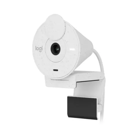 Webcam May Tinh Logitech Brio 300 Off White 960 001443 2 1