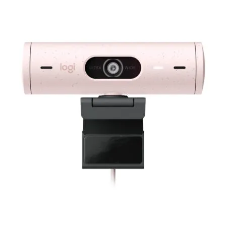 Webcam May Tinh Logitech Brio Pink 500 960 001433 1 1