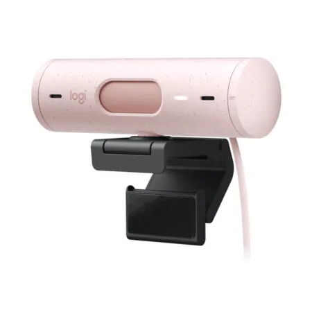 Webcam May Tinh Logitech Brio Pink 500 960 001433 2 1