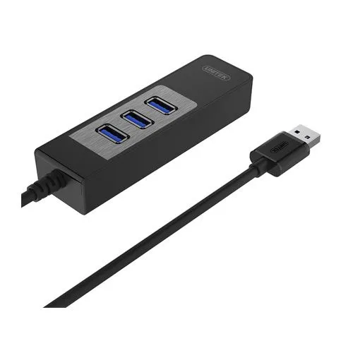Bộ chia USB 3.0 ra 3 cổng USB 3.0 with Lan Gigabit Unitek Y-3045C - Ảnh 2