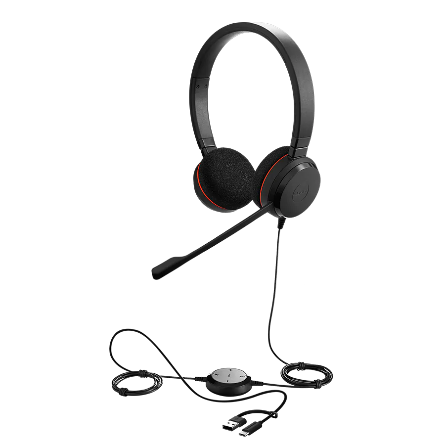 Tai nghe Jabra Evolve 20 USB C/A MS Stereo