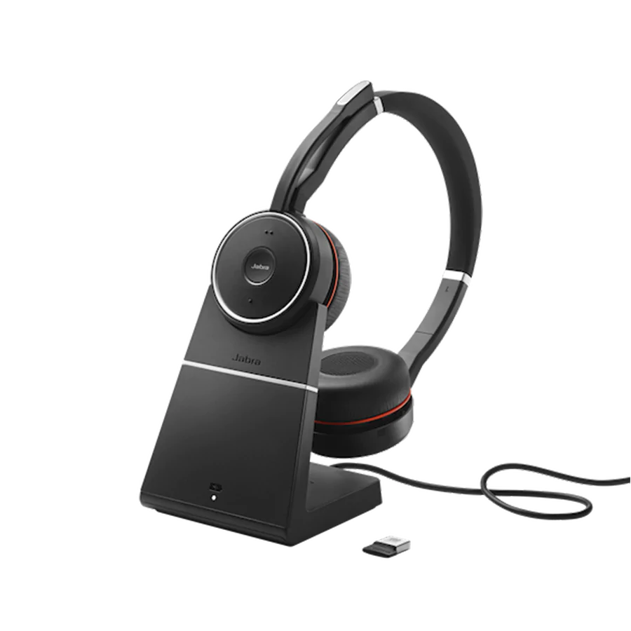 Tai nghe Jabra Evolve 75 SE Link380a MS Stereo Stand