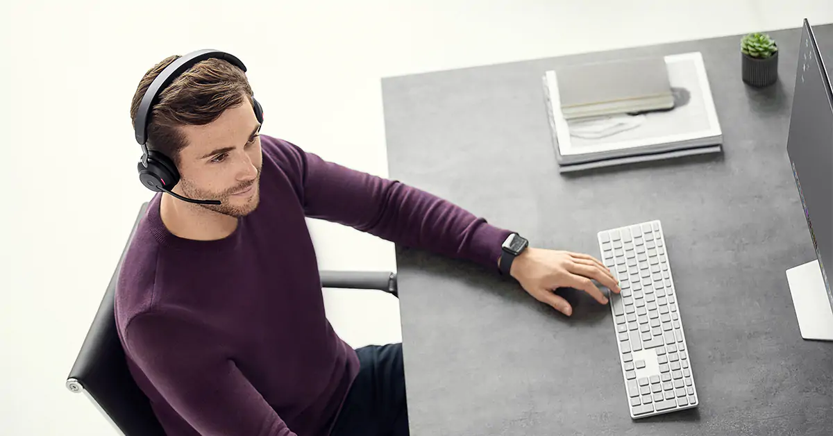 Tai Nghe Jabra Evolve2 85 Ms Stereo Include Changing 5