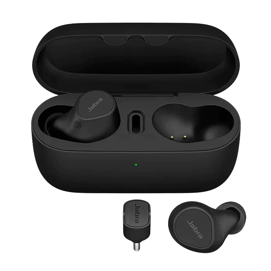 Tai nghe Jabra Evolve2 Buds USB-A MS Wireless Charging Pad